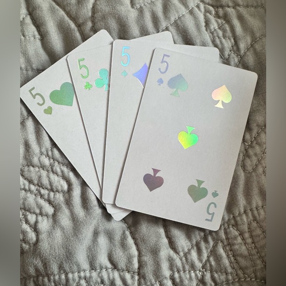 Joy Dior Suit “5” Designer Collectible Playing Card Set - Picture 3 of 3